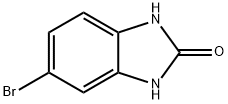 5-브로모-1,3-디하이드로벤조이미다졸-2-온 구조식 이미지