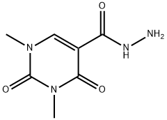 1,3-DiMethyl-2,4-dioxopyriMidine-5-carbohydrazide Structure