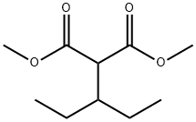 디메틸2-(1-에틸프로필)말로네이트 구조식 이미지