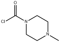 4-Methylpiperazine-1-carbonyl chloride 구조식 이미지