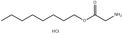 GLYCINE N-OCTYL ESTER HYDROCHLORIDE Structure