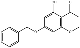 1-(4-BENZYLOXY-2-HYDROXY-6-METHOXY-PHENYL)-ETHANONE Structure