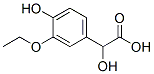 3-ethoxy-4-hydroxymandelic acid 구조식 이미지