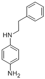 N-PHENETHYL-BENZENE-1,4-DIAMINE 구조식 이미지