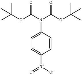 N,N-DI-BOC-4-NITROANILINE Structure