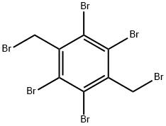 3,6-bis(bromomethyl)-1,2,4,5-tetrabromobenzene 구조식 이미지