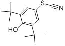 2,6-DI-TERT-BUTYL-4-THIOCYANATO-PHENOL Structure