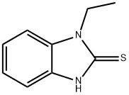 2H-Benzimidazole-2-thione,1-ethyl-1,3-dihydro-(9CI) 구조식 이미지