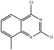 8-METHYL-2,4-DICHLOROQUINAZOLINE 구조식 이미지