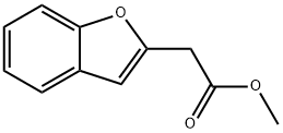 Methyl benzofuran-2-acetate 구조식 이미지