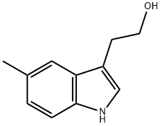 1H-INDOLE-3-ETHANOL,5-METHYL Structure