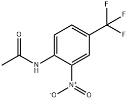 Acetamide, N-[2-nitro-4-(trifluoromethyl)phenyl]- 구조식 이미지