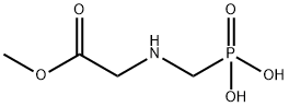 N-(methoxcarbonylmethyl)aminomethylphosphonic acid (Glyphosate methyl ester) Structure