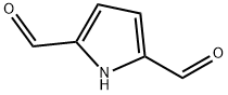 PYRROLE-2,5-DICARBOXALDEHYDE 구조식 이미지