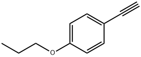 4-n-Propoxyphenylacetylene 구조식 이미지