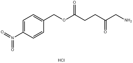 4-NITRO BENZYL 5-AMINOLEVULINATE HYDROCHLORIDE Structure