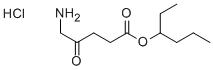 1-에틸부틸5-아미노레불린산염산에스테르 구조식 이미지