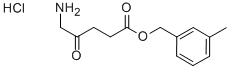 3-METHYL BENZYL 5-AMINOLEVULINATE HYDROCHLORIDE Structure