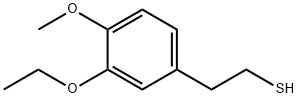 Benzeneethanethiol, 3-ethoxy-4-methoxy- (9CI) Structure