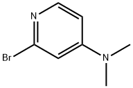 2-브로모-4-디메틸아미노피리딘 구조식 이미지
