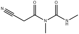 2-cyano-N-methyl-N-[(methylamino)carbonyl]acetamide 구조식 이미지