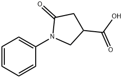 5-OXO-1-PHENYL-PYRROLIDINE-3-CARBOXYLIC ACID Structure