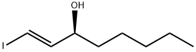 (S)-trans-3-Hydroxy-1-iodo-1-octene Structure