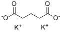 dipotassium glutarate Structure