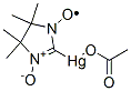 2-(acetoxymercuri)tetramethyl-2-imidazolin-1-yloxy-3-oxide 구조식 이미지