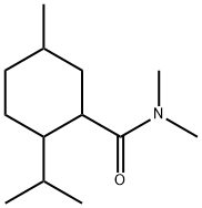 2-(isopropyl)-N,N,5-trimethylcyclohexanecarboxamide Structure