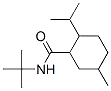 N-(1,1-디메틸에틸)-2-이소프로필-5-메틸시클로헥산카르복사미드 구조식 이미지