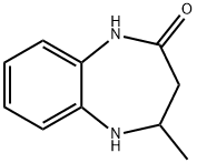 4-METHYL-1,3,4,5-TETRAHYDRO-2H-1,5-BENZODIAZEPIN-2-ONE 구조식 이미지