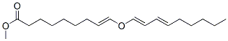 9-(1,3-Nonadienyloxy)-8-nonenoic acid methyl ester Structure