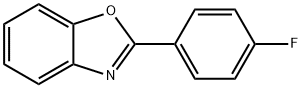 2-(4-FLUOROPHENYL)BENZOXAZOLE Structure