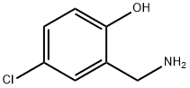 2-(AMINOMETHYL)-4-CHLOROPHENOL Structure