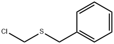 BENZYL CHLOROMETHYL SULFIDE Structure