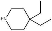 4,4-DIETHYLPIPERIDINE Structure