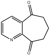 7,8-dihydro-5H-cyclohepta[b]pyridine-5,9(6H)-dione Structure