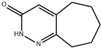 2,5,6,7,8,9-hexahydro-3H-cyclohepta[c]pyridazin-3-one(SALTDATA: FREE) 구조식 이미지
