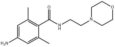 4-Amino-2,6-dimethyl-N-(2-morpholinoethyl)benzamide Structure