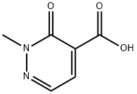 4-Pyridazinecarboxylicacid,2,3-dihydro-2-methyl-3-oxo-(9CI) 구조식 이미지