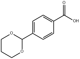 벤조산,4-(1,3-디옥산-2-일)-(9CI) 구조식 이미지