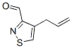 3-Isothiazolecarboxaldehyde, 4-(2-propenyl)- (9CI) Structure