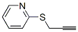 Pyridine, 2-(2-propynylthio)- (9CI) Structure