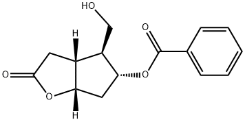 (-)-Corey Lactone Benzoate 구조식 이미지