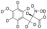 L-TYROSINE-D11, Structure