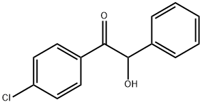 4-CHLOROBENZOIN Structure