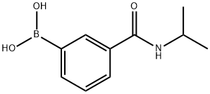 [3-(N-Isopropylaminocarbonyl)phenyl]boronic acid Structure
