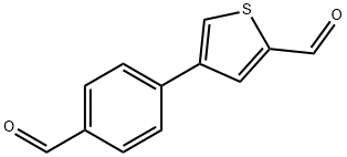 4-(2-Acetylthiophen-3-yl)benzaldehyde Structure