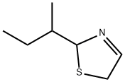 2-sec-butyl-2,5-dihydrothiazole  Structure